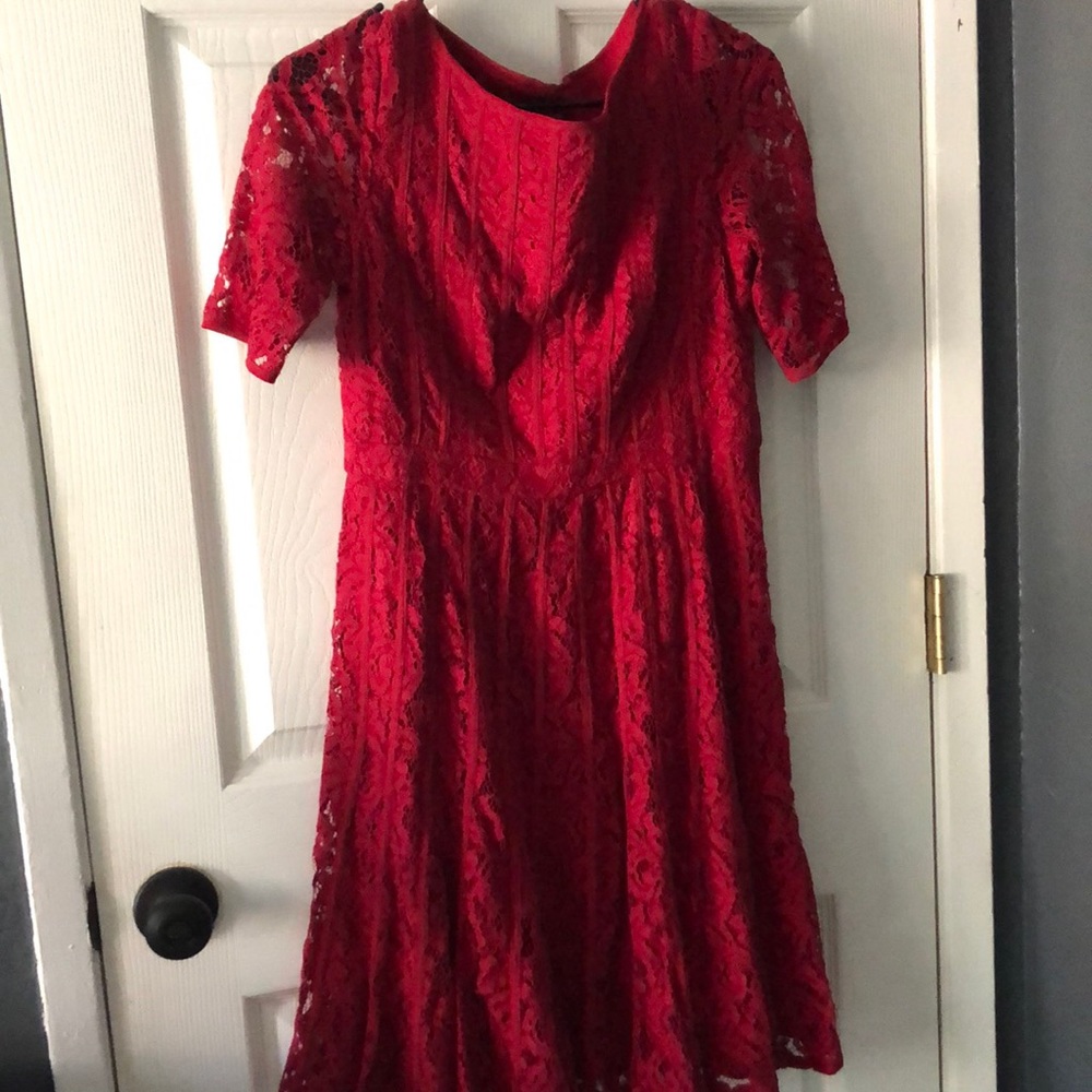 Red dress